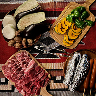 バーベキューの様子1